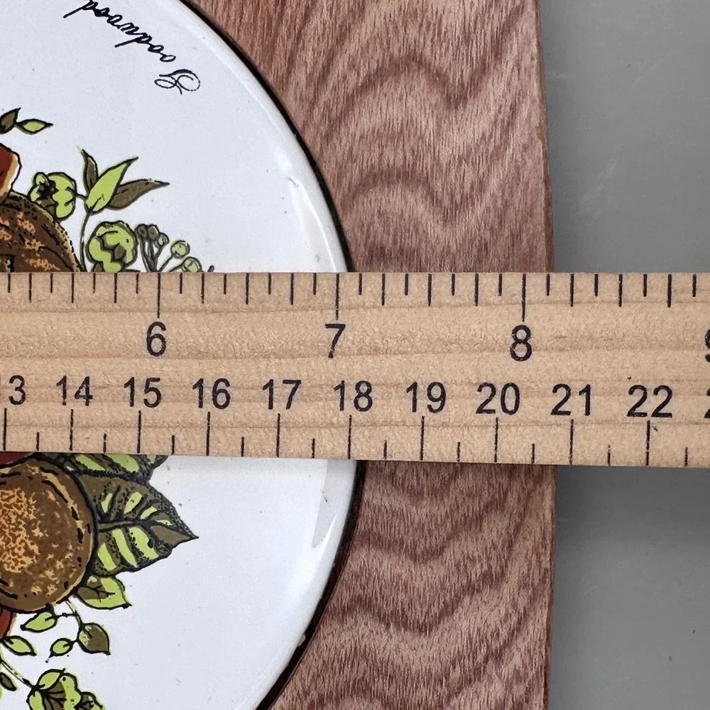 Goodwood Cheese Board Tray Vintage Teak Wood Ceramic Tile Fruit Mid Century